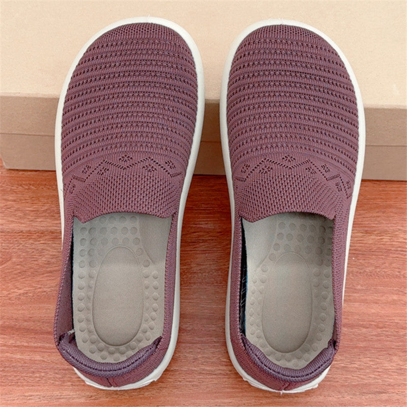 Spring Old Beijing Cloth Shoes Women Breathable Flat