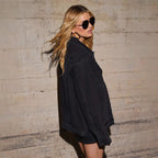 Women's Casual Loose Long Sleeve Jacket