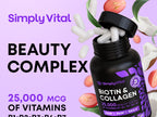Biotin 25,000 Mcg – Boost Energy, Hair, Skin & Nails Health AJ PRIME