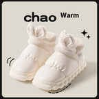 Interior Home Couple Waterproof Non-slip Cotton Shoes