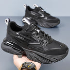 Fashion Breathable Mesh Cloth Shoes Men's Personality Trend Sports Platform Shoes