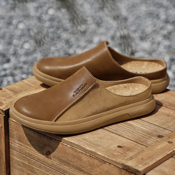 Outdoor Wear Summer Deodorant Leather Sandals Men