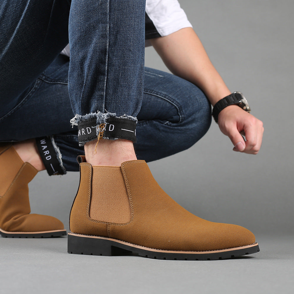 Fashion Martin Male High-top Worker Boots