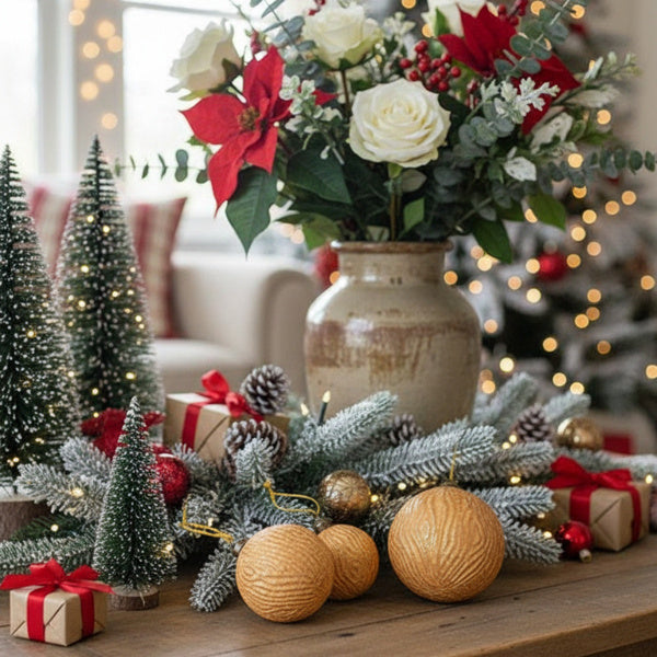 6PCS Set Glass Christmas Ball Ornaments Shimmering Hanging Decorations For Holiday Tree & Party Festive Xmas Decor FBA Shipment - The Premium