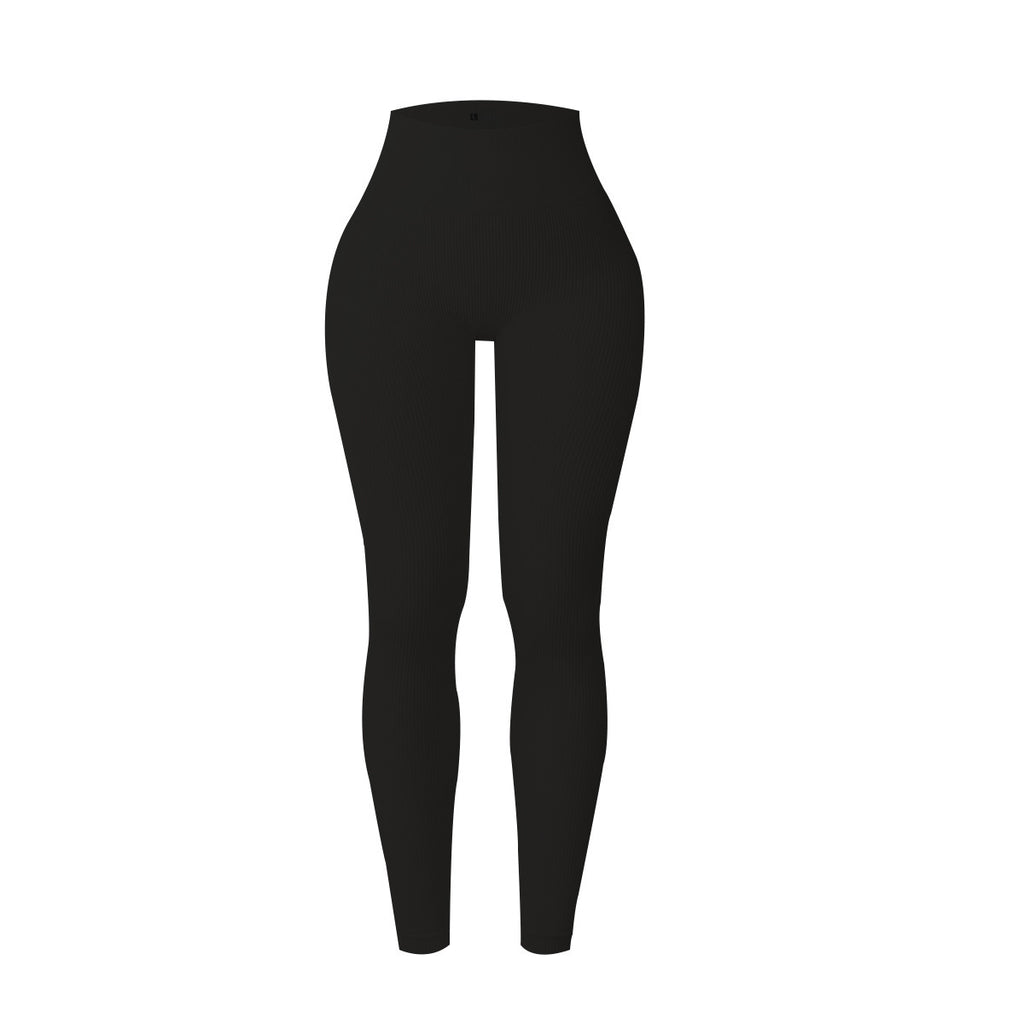 European-style Seamless Thread Sports Yoga Pants