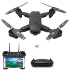 Drone Folding Dual Camera  DM107S Optical Flow Positioning 4K HD Aerial Photography Drone