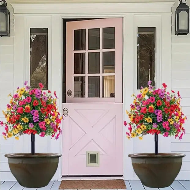 2-pack, ImitationFlowers, Ground Stake - The Premium