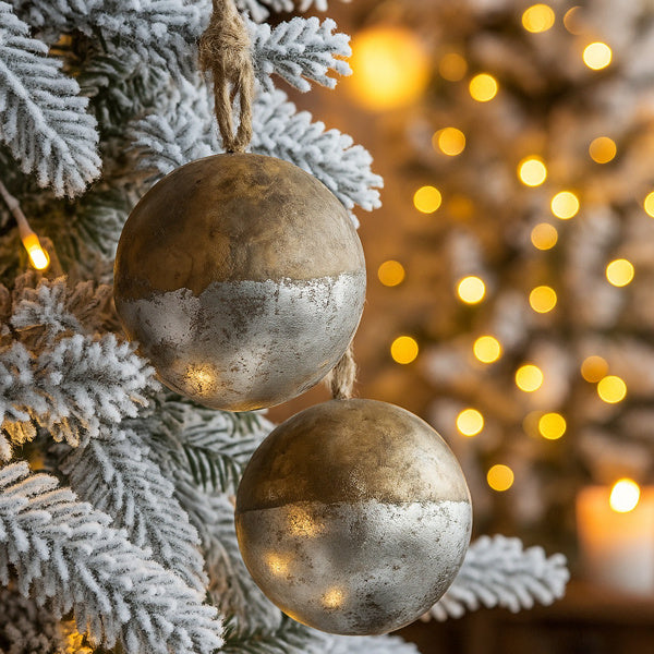 4PCS Set Christmas Hanging Ball Ornaments Wooden Tree Decorations Festive Holiday Party Decor Xmas Tree Accessories FBA Shipment - The Premium