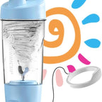 Wondercore 22-ounce Protein Shaker, Leak-proof, BPA-free, Manual Roll-up Mixing, Clear Ounce And Milliliter Markings