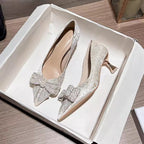 French Style Pumps Soft Bottom Not Tired Feet