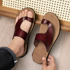 Summer Comfortable And Non-slip Men's Slippers Wear-resistant Beach Platform
