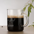 1 PCS Transparent Tape With High Borosilicate Glass Cup, Coffee Cup, Coffee Sharing Cup With Scale Identification