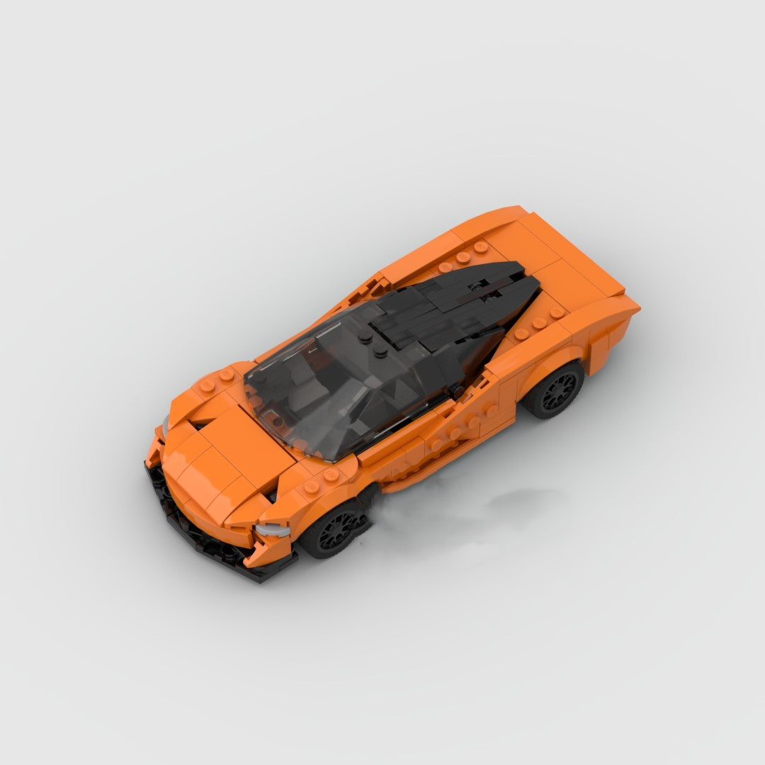 Super Running Model Building Block Toy