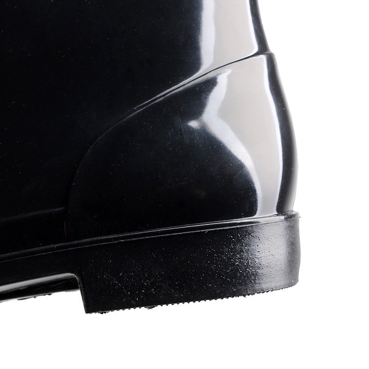 Men's Short Tube Plus Size Low-top Non-slip Rain Boots