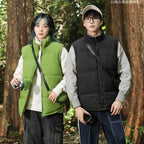 Double-sided Wear Down Cotton Vest Men And Women Winter Thicken Thermal