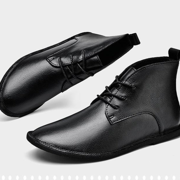 Genuine Leather Martin Vintage Fashion Leather Boots British Wild Soft Bottom Boots