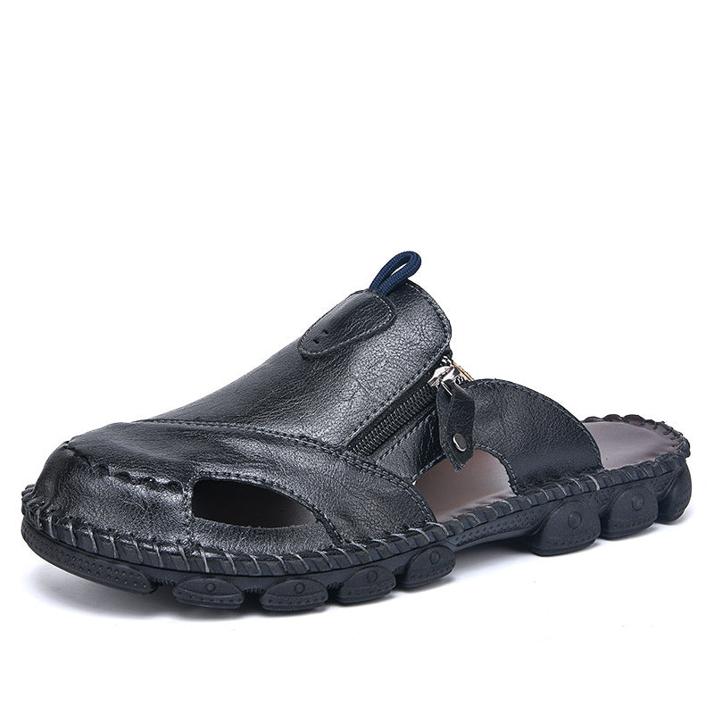 Summer Outdoor Men's Half Slippers Casual Lazybones' Shoes Fashion