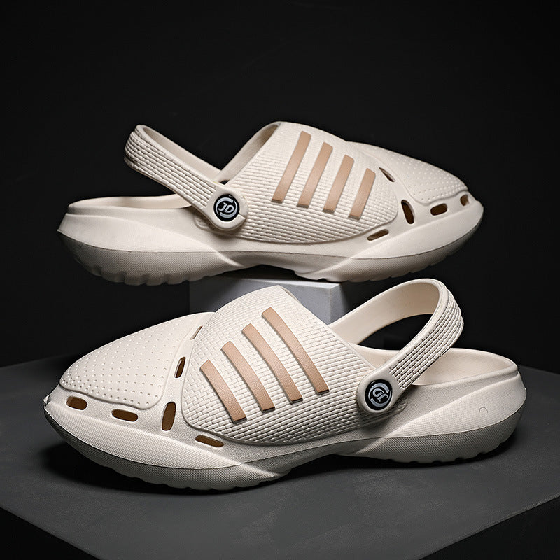 Men's Thick-soled Non-slip Beach Shoes For Summer