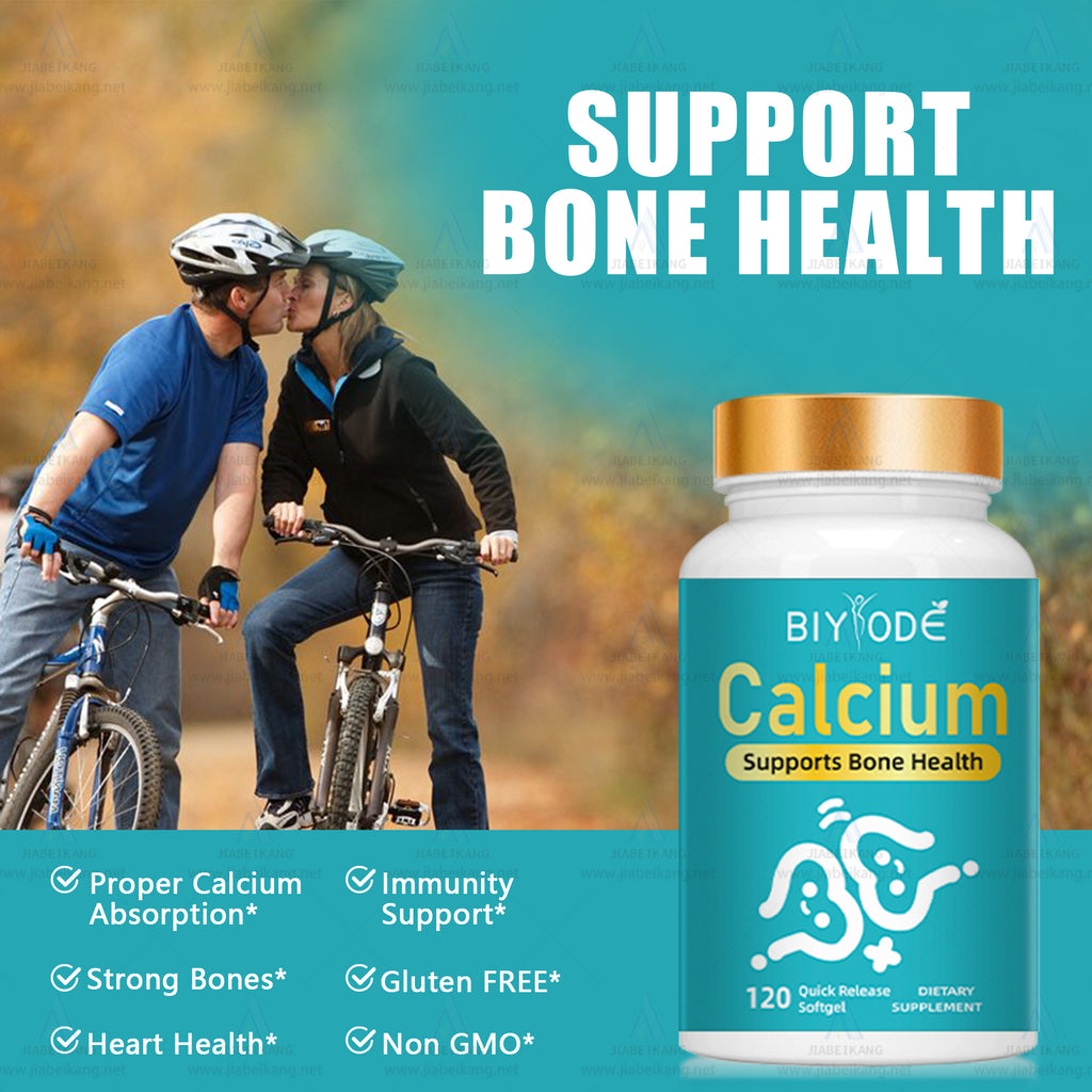 Bone And Joint Health Calcium Soft Capsules High-Quality Nutritional Supplement