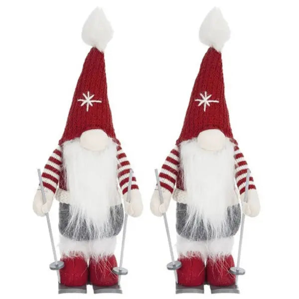 2PCS Set Christmas Gnomes Holiday Decor Cute Tabletop Ornaments For Party Gifts & Home Display FBA Shipment - The Premium