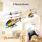 4DRC M5 RC Helicopter For Kids 3-12 And Beginners, Remote Control Helicopter With Altitude Hold, 2 Batteries With 30Mins Flight,Whole Alloy Toy.Logistics Is Randomly Sent By UPS,USPS,UNI.