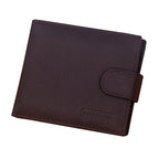Men's Wallet Short Leather Foreign Trade Retro Zipper