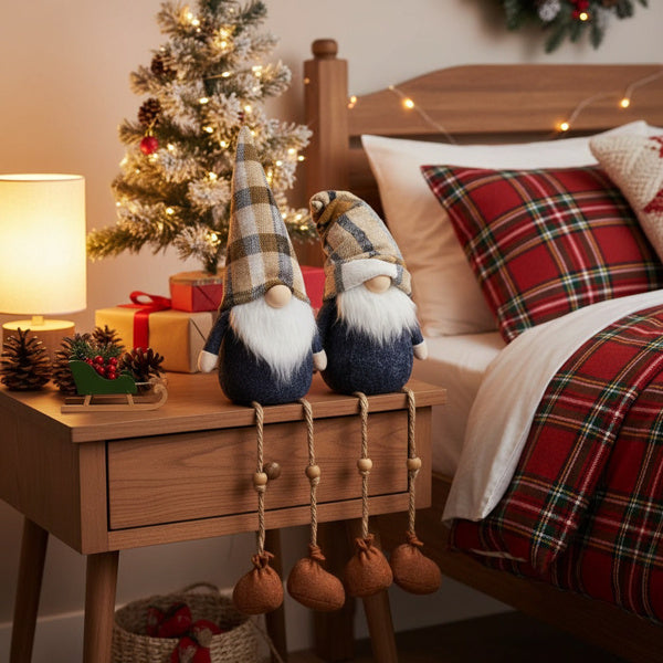 3PCS Set Christmas Gnomes Decorations Harvest & Thanksgiving Home Table Ornaments, Cute Holiday Decorations For Party Gifts, Autumn Farmhouse Gnome Centerpiece FBA Shipment - The Premium