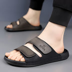 Outdoor Slippers Men's Non-slip Casual Adjustable Color Matching Slippers