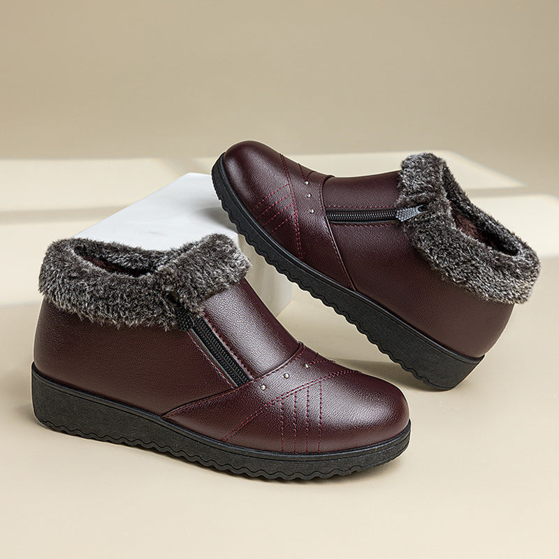 Winter Cotton Shoes For Middle-aged And Elderly Women