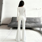 Design Breasted Access Control Waist Slimming And Hip Lifting Denim Trousers