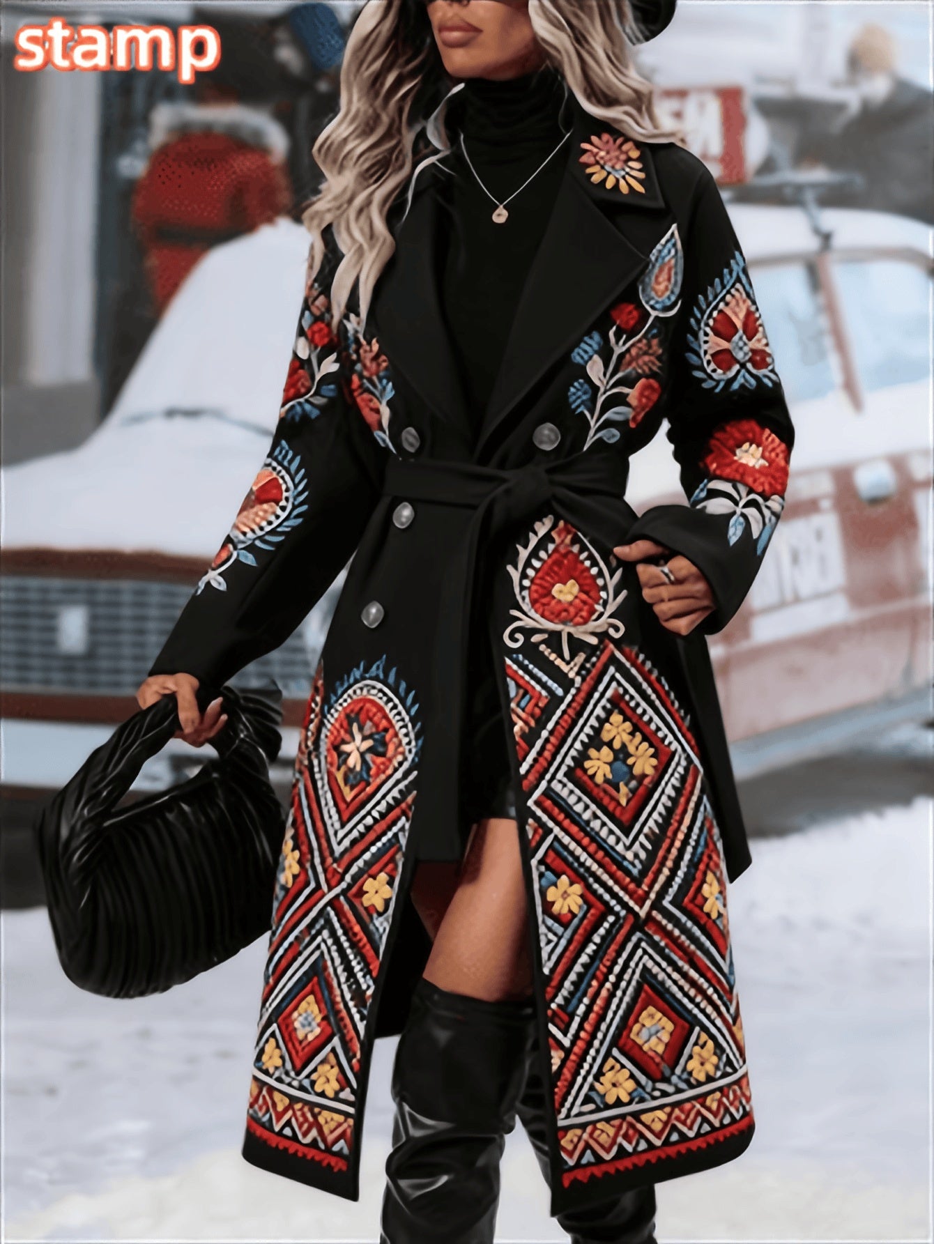 Fashionable Casual Long Coat