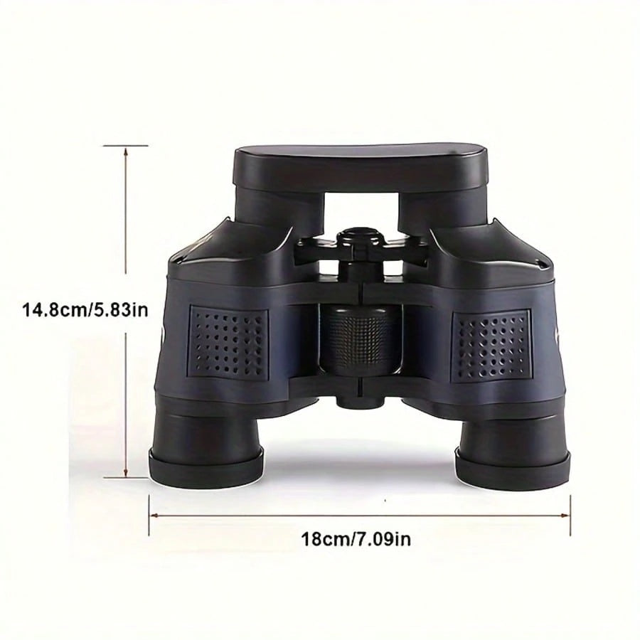 1PC Binoculars 60x60 Binoculars With Night Vision, Binoculars High-Powered Telescope Coordinate Hig