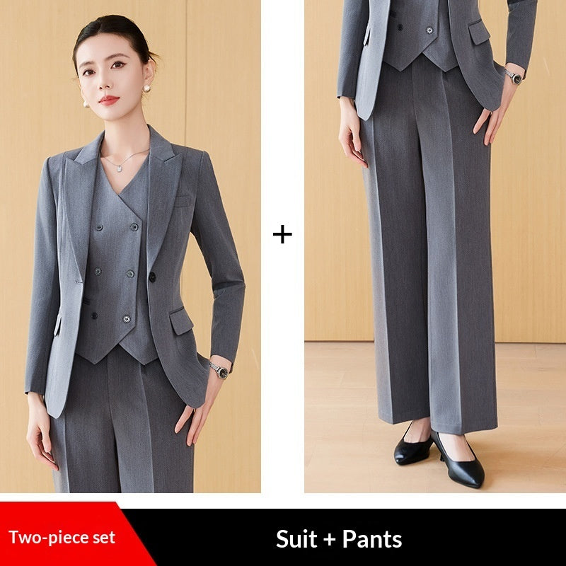 Slim-fit Design Anti-aging Vest Suit Outfit