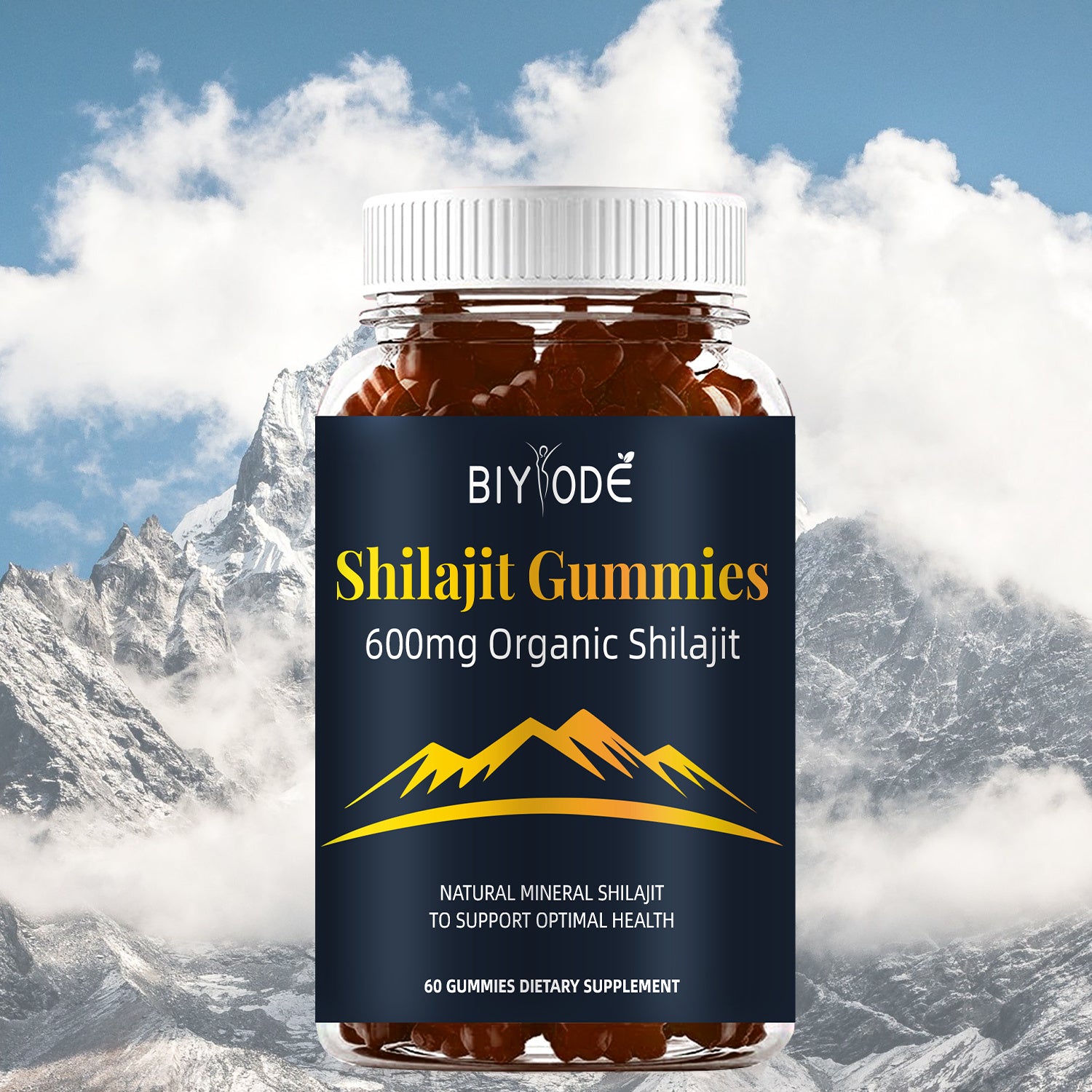 Jiabeikang New Design Wholesale Health Food Supplements Pure Himalayan Shilajit Gummies
