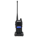 US Standard UV-82 5W 2000mAh Analog Walkie Talkie Split Charging With Earphones