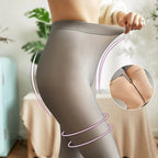 Elastic High Waist Base Thick Elastic Warm-keeping Pants