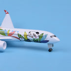Sichuan Airlines Airbus Panda Model Decoration Gift