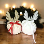 5 Pcs Christmas Antler Gift Bags - The Premium