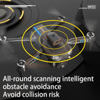 M10 Drone With Screen Control, Brushless Remote Control, Foldable Optical Flow Positioning  Toy