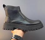 Autumn And Winter New Chelsea Boots Men's Business Shirt