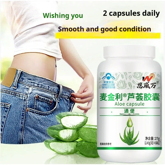 Aloe Capsule Health Care Intestinal Constipation