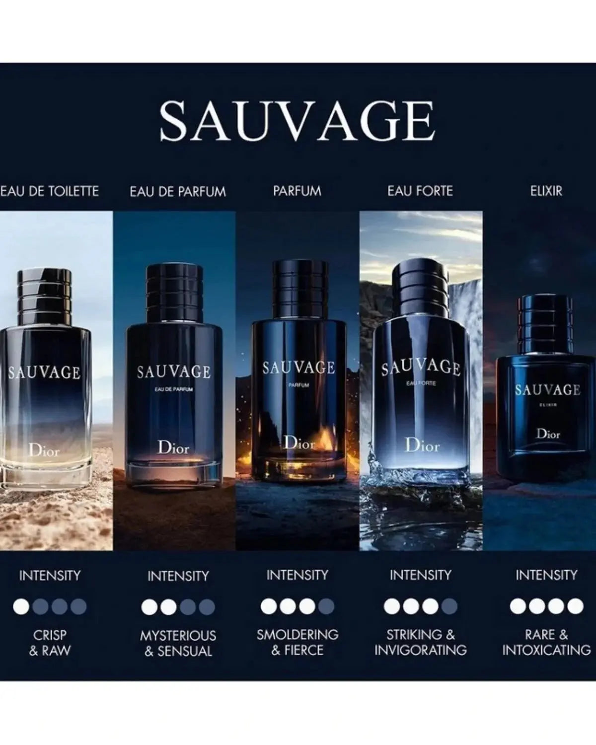 Dior Sauvage Eau de Toilette for Men 100ml – Long Lasting Original Perfume - The Premium