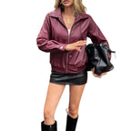 New Solid Color Long Sleeve Coat For Women