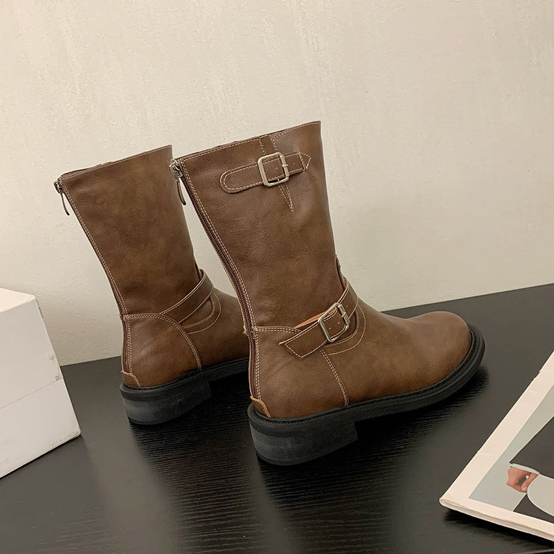 New Retro Western Cowboy Boot Belt Buckle