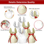 5 Pcs Christmas Antler Gift Bags - The Premium
