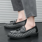 Business Fringed Leather Shoes Men's All-match Slip-on