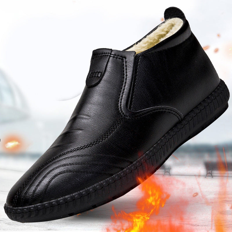 Men's Winter Fur Cold-resistant Warm Shoes