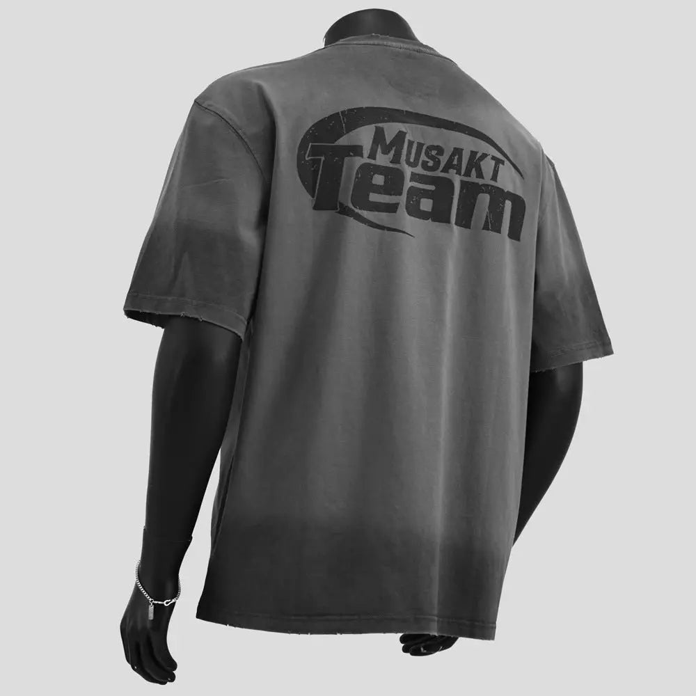 American Retro Heavy Short-sleeved T-shirt Men's Summer Loose - The Premium