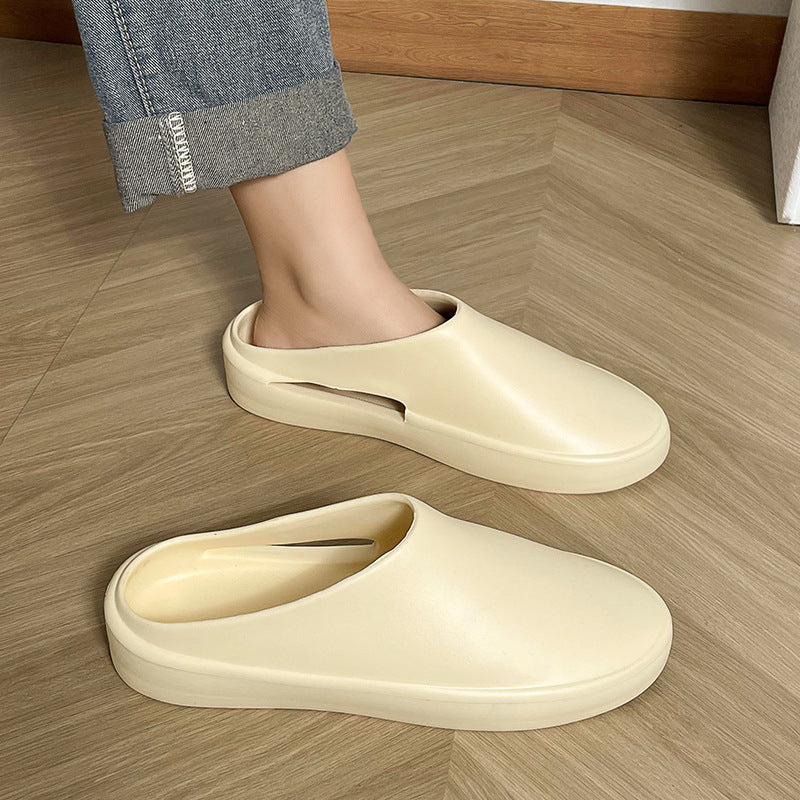 Summer Can Be Worn Outside Closed-toe Slippers Non-slip Wear-resistant