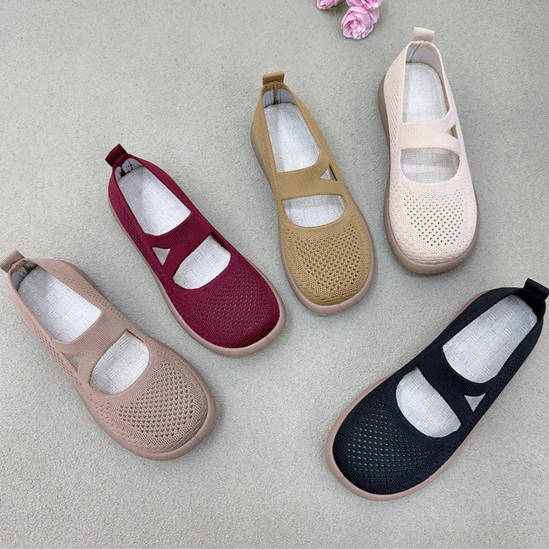 Fabric Women's Flat Casual Sports Flats